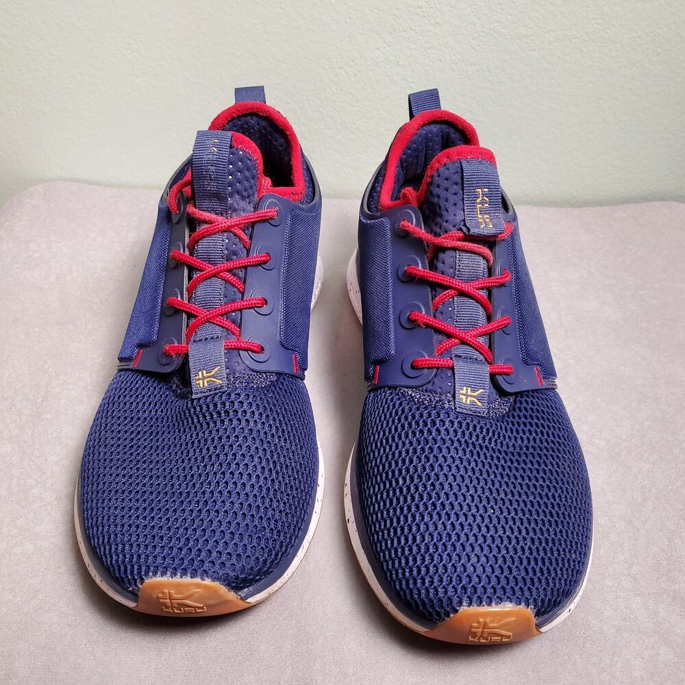 Kuru Atom Womens Size 8 Medium Blue Red Athletic Running Walking Sneakers